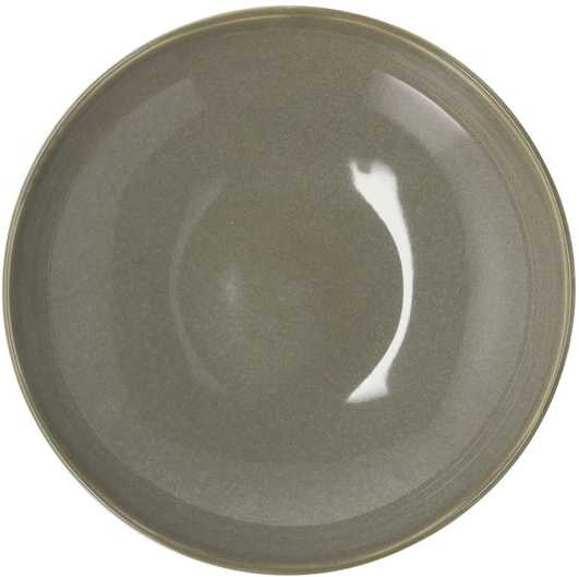 Villa Collection Kameninová těstovinová mísa Shoku Warm Brown 21 cm