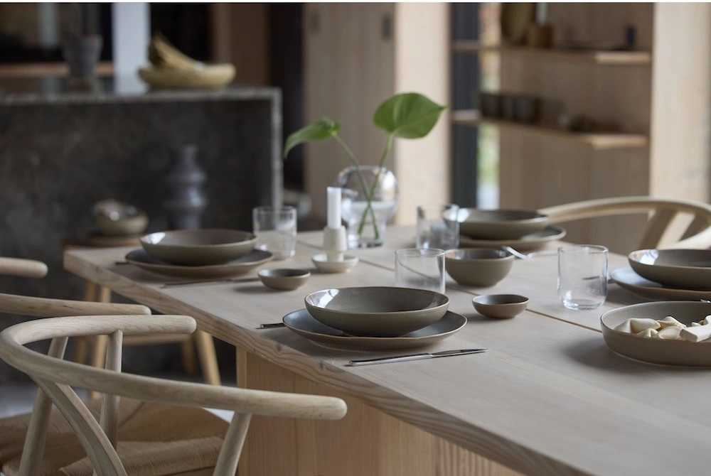 Villa Collection Kameninová miska na omáčku Shoku Warm Brown 9 cm