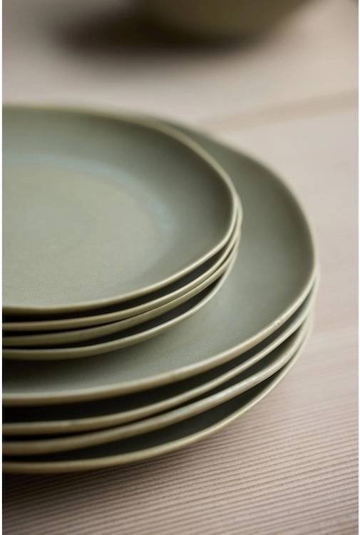 Villa Collection Kameninová miska Shoku Pure Green 12,5 cm