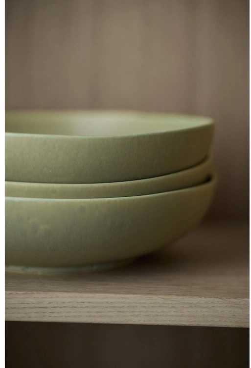 Villa Collection Kameninová polévková miska Shoku Pure Green 23 cm