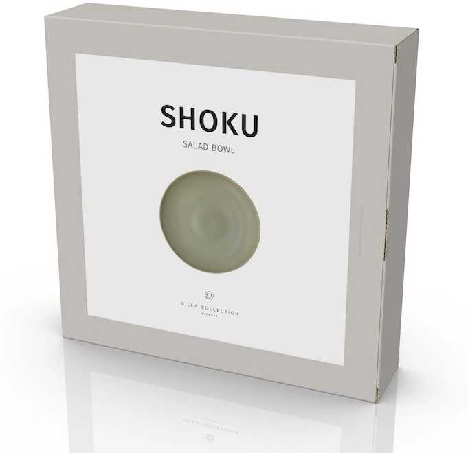 Villa Collection Kameninová salátová mísa Shoku Pure Green 28 cm