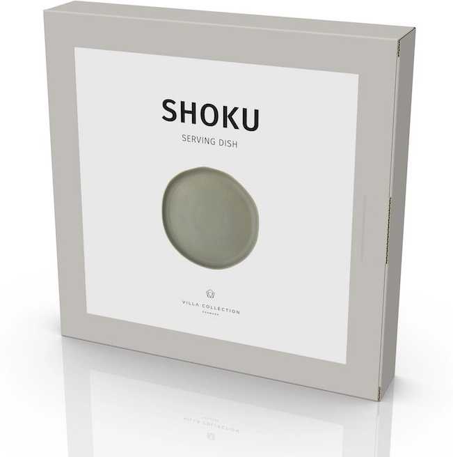 Villa Collection Kameninová servírovací mísa Shoku Pure Green 28 cm