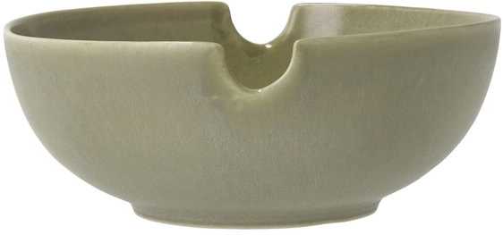 Villa Collection Kameninová Ramen mísa Shoku Pure Green 18,5 cm