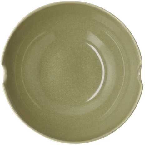 Villa Collection Kameninová Ramen mísa Shoku Pure Green 18,5 cm