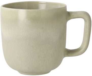 Villa Collection Kameninový hrnek s ouškem Shoku Soft Beige 23 cl