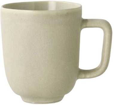 Villa Collection Kameninový hrnek s ouškem Shoku Soft Beige 33 cl