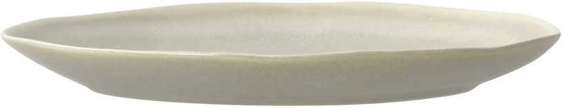 Villa Collection Kameninový mělký talíř Shoku Soft Beige 27 cm