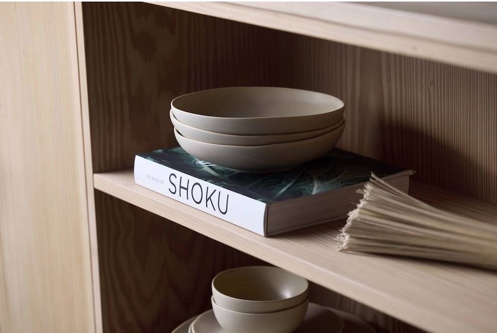 Villa Collection Kameninová miska Shoku Soft Beige 12,5 cm