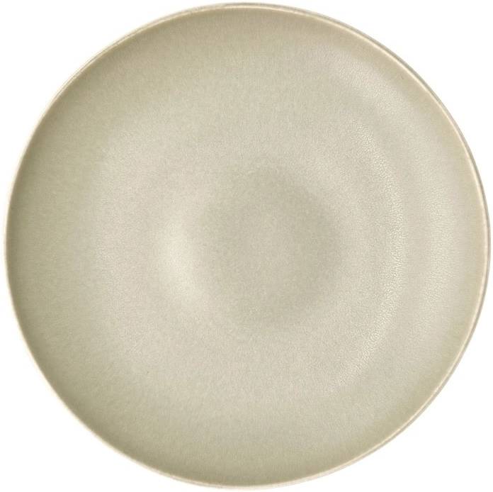 Villa Collection Kameninová salátová mísa Shoku Soft Beige 28 cm