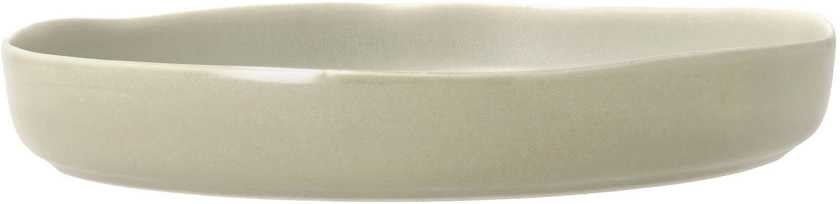 Villa Collection Kameninová servírovací mísa Shoku Soft Beige 28 cm