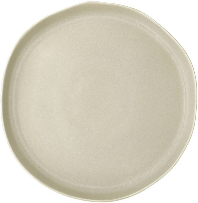 Villa Collection Kameninová servírovací mísa Shoku Soft Beige 28 cm