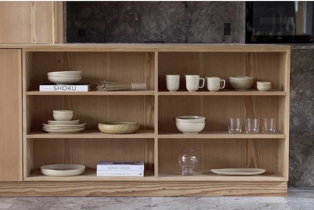 Villa Collection Kameninová Ramen mísa Shoku Soft Beige 18,5 cm