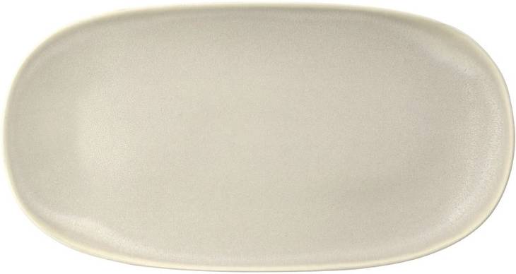 Villa Collection Kameninová servírovací tác Shoku Soft Beige 34x18 cm