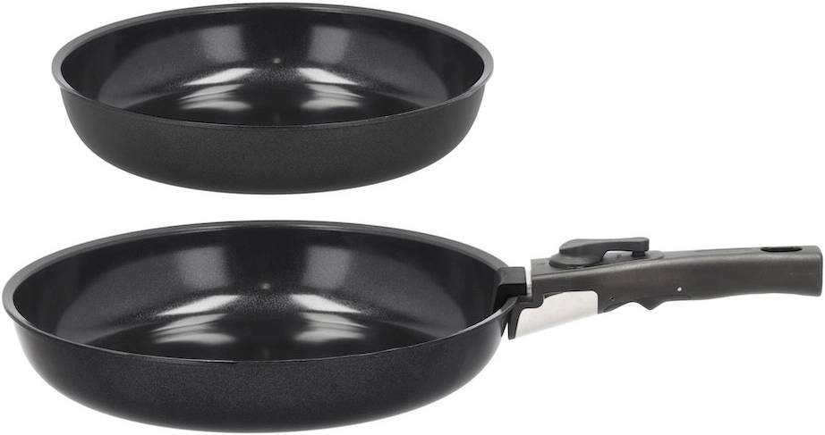 Holm Sada pánví s odnímatelnou rukojetí 24/28 cm Black