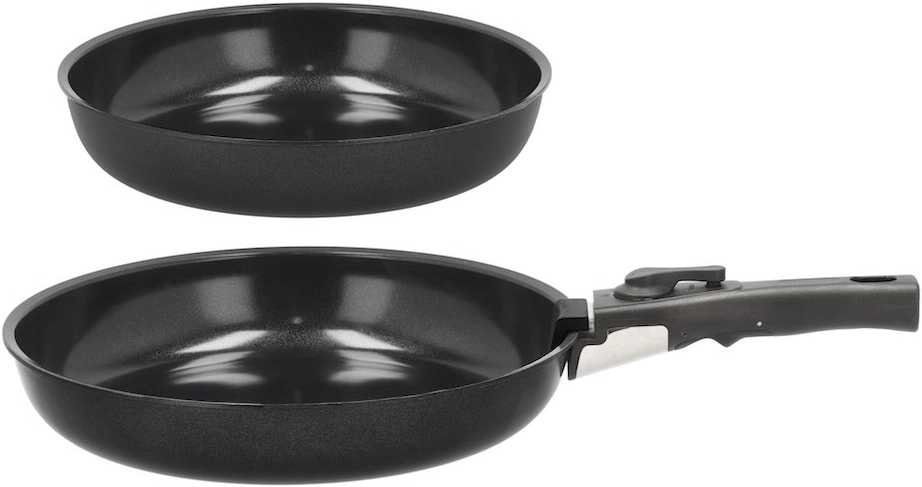 Holm Sada pánví s odnímatelnou rukojetí 24/28 cm Black 