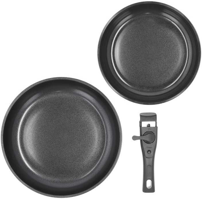 Holm Sada pánví s odnímatelnou rukojetí 24/28 cm Black