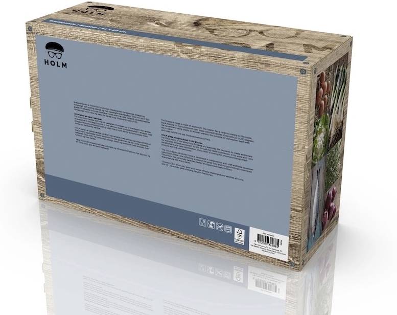 Holm Zapékací mísa Brasserie 34x24 cm Black 