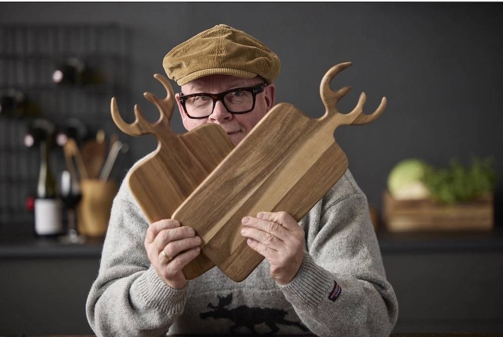 Holm Servírovací prkénko z akáciového dřeva 36x21 cm