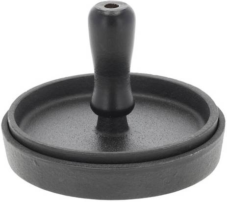 Holm Litinový lis na hamburger 13 cm