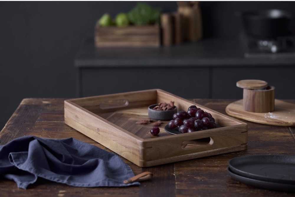 Holm Servírovací tác z akáciového dřeva