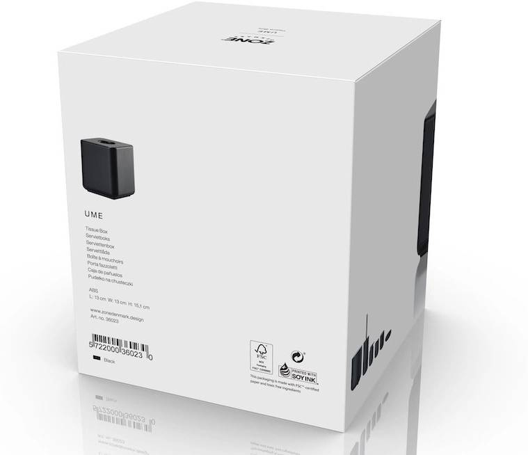 Zone Denmark Box na kapesníky Ume Black