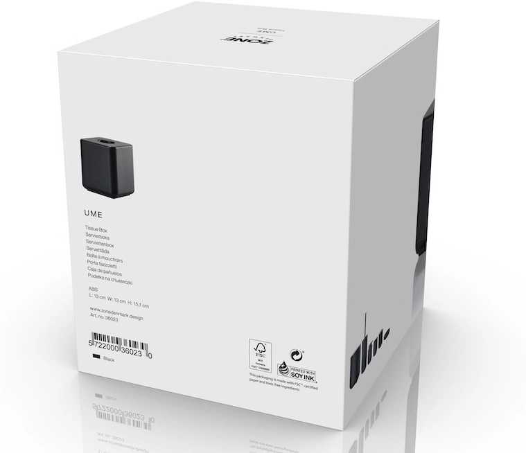 Zone Denmark Box na kapesníky Ume Black