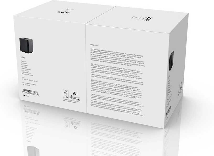 Zone Denmark Box na kapesníky Ume Black