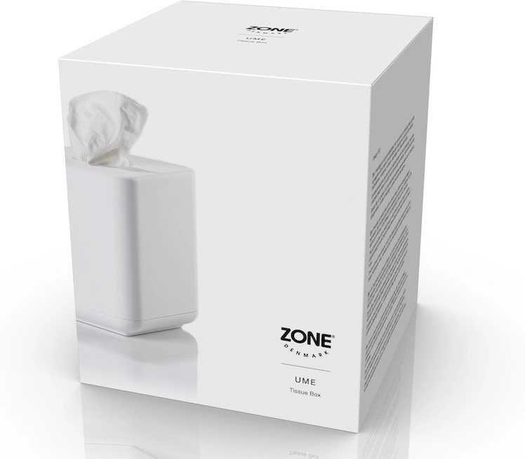 Zone Denmark Box na kapesníky Ume White