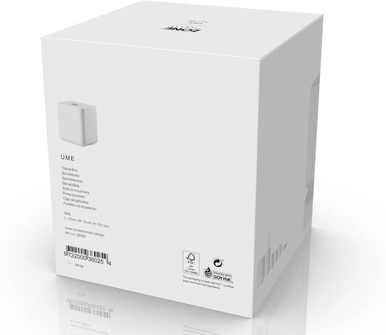 Zone Denmark Box na kapesníky Ume White