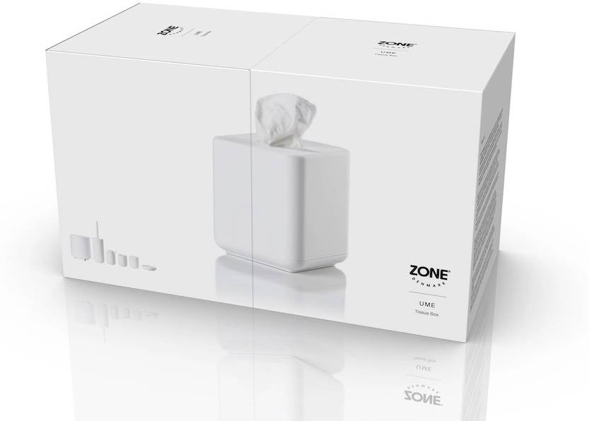 Zone Denmark Box na kapesníky Ume White