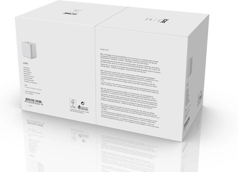 Zone Denmark Box na kapesníky Ume White