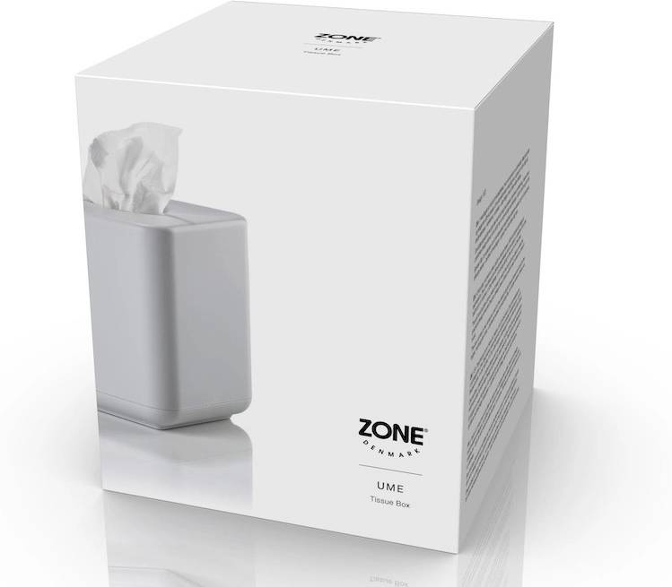 Zone Denmark Box na kapesníky Ume Soft Grey