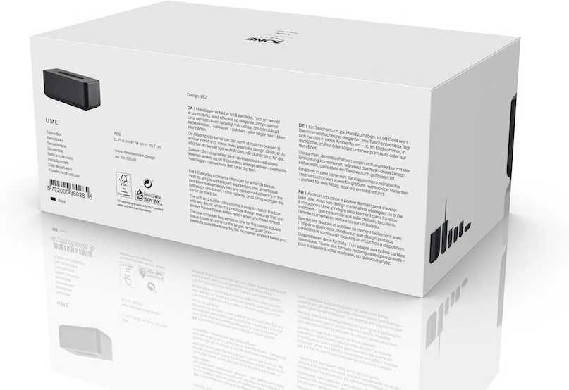 Zone Denmark Box na kapesníky Ume Black