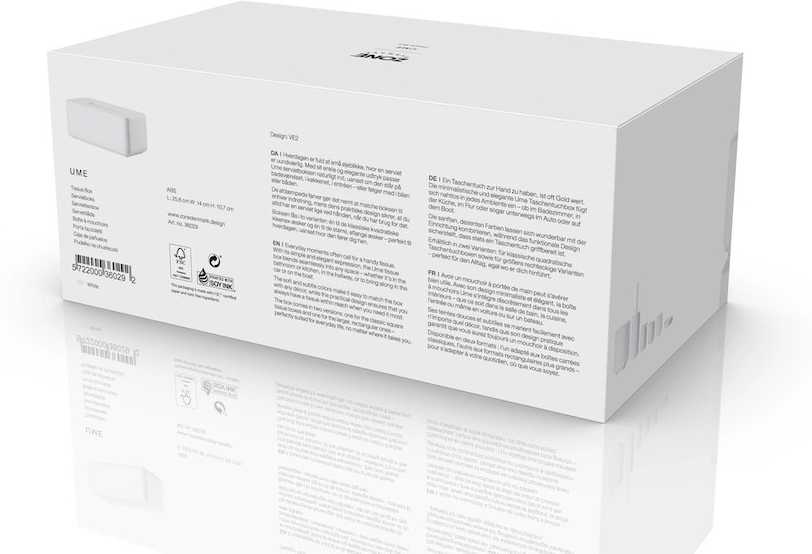 Zone Denmark Box na kapesníky Ume White