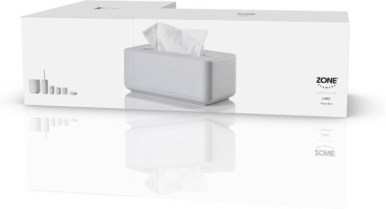 Zone Denmark Box na kapesníky Ume Soft Grey