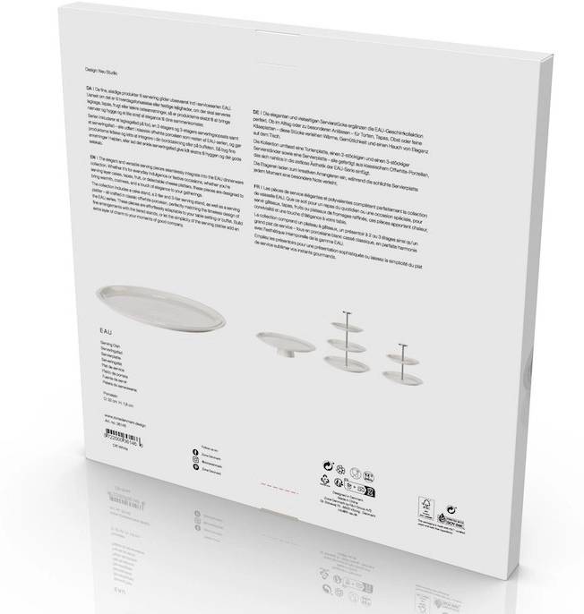 Zone Denmark Servírovací tác 32cm Eau Offwhite