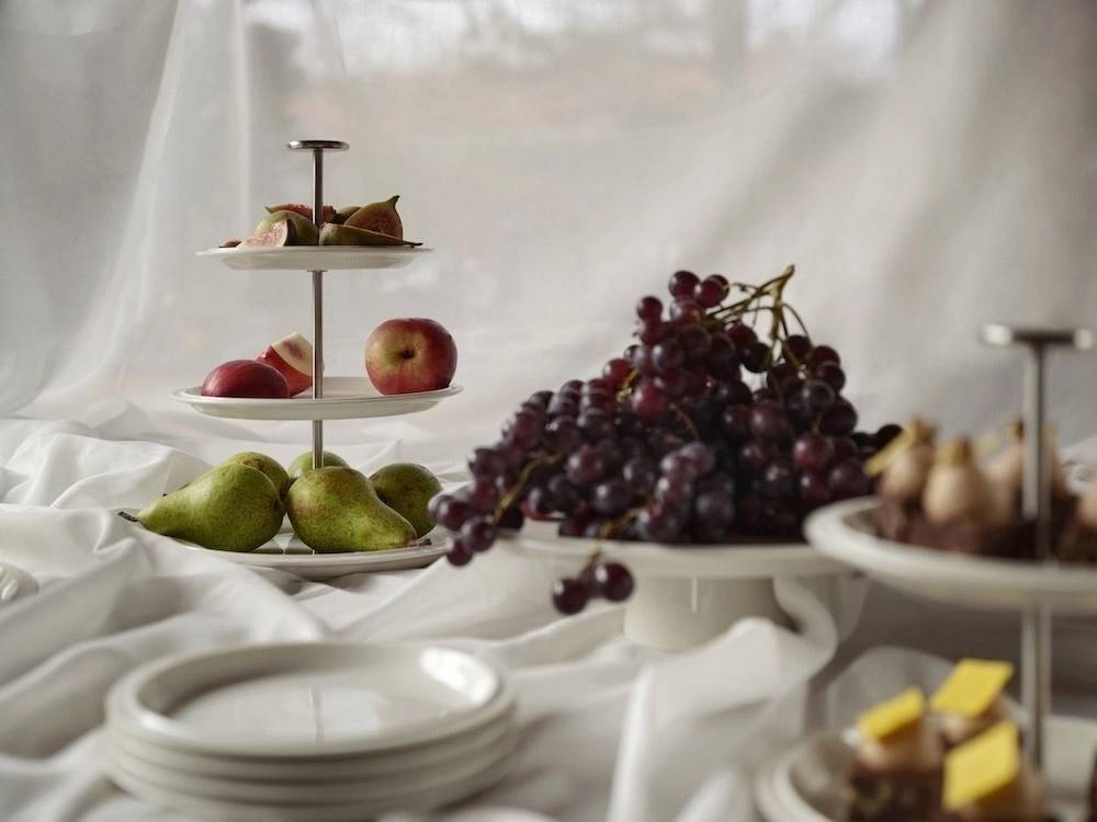 Zone Denmark Etažér 24cm Eau Offwhite