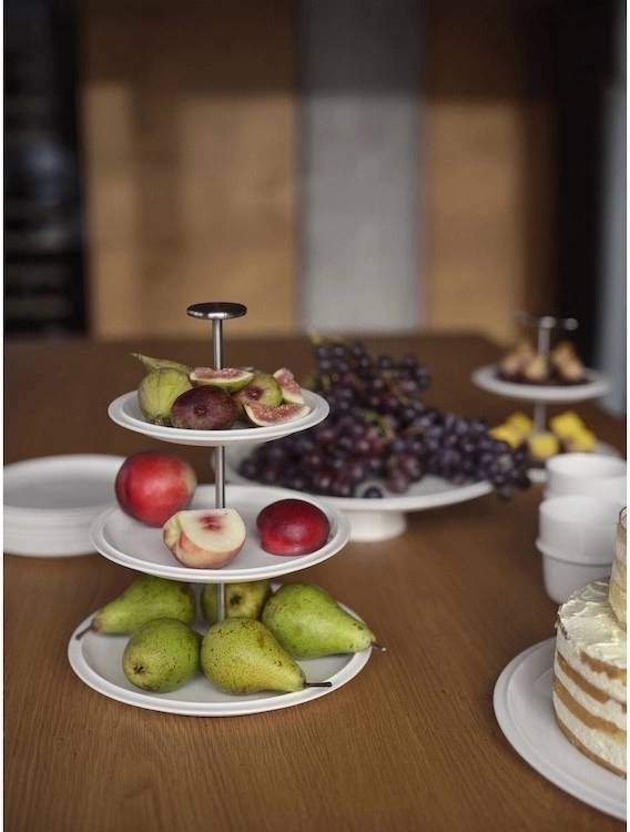 Zone Denmark Etažér 24cm Eau Offwhite