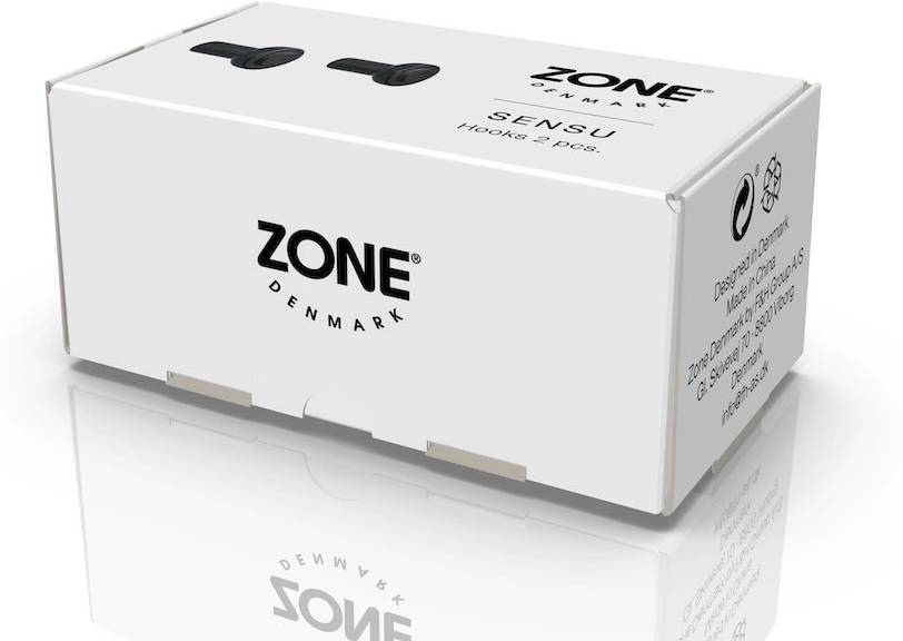 Zone Denmark Háček na zeď 2ks Sensu Black 