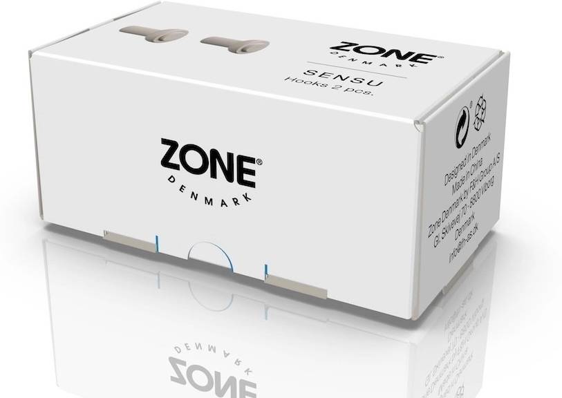 Zone Denmark Háček na zeď 2ks Sensu Sand