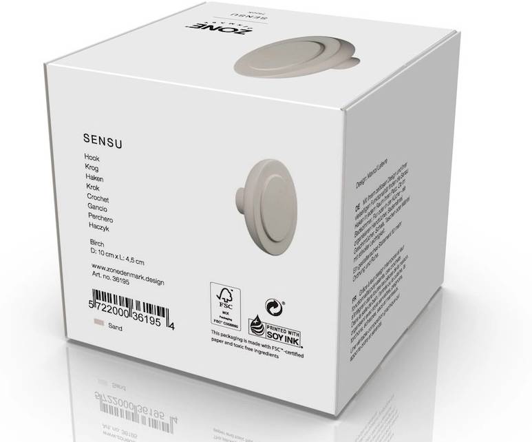 Zone Denmark Háček na zeď Sensu Sand