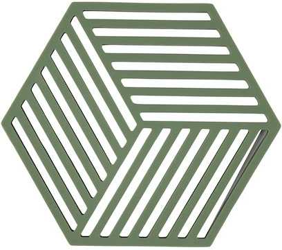 Zone Denmark Silikonová podložka pod horké Hexagon Grass