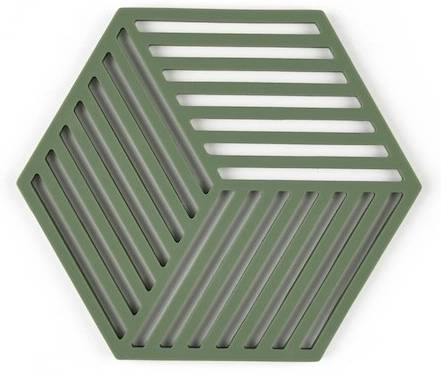 Zone Denmark Silikonová podložka pod horké Hexagon Grass