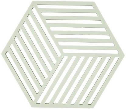 Zone Denmark Silikonová podložka pod horké Hexagon Mint