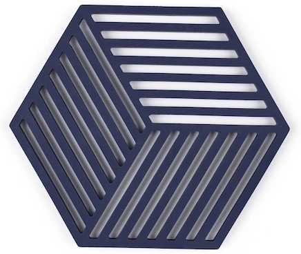 Zone Denmark Silikonová podložka pod horké Hexagon Midnight
