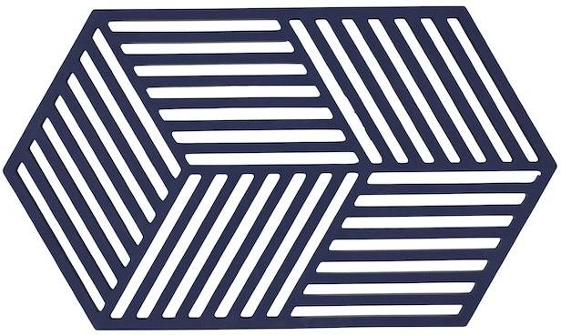 Zone Denmark Silikonová podložka pod horké Hexagon Midnight