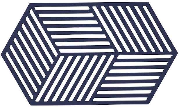 Zone Denmark Silikonová podložka pod horké Hexagon Midnight