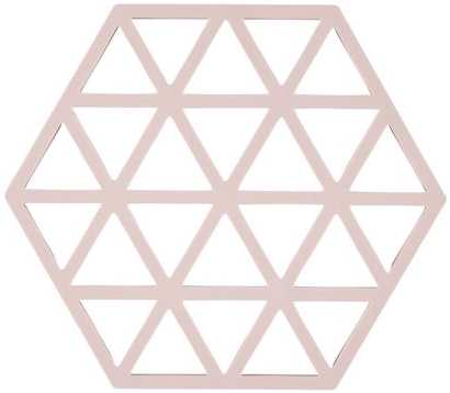 Zone Denmark Silikonová podložka pod horké Triangles Rose