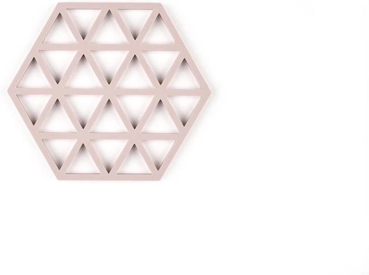 Zone Denmark Silikonová podložka pod horké Triangles Rose