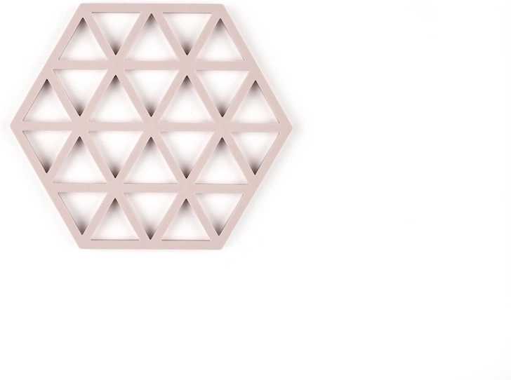 Zone Denmark Silikonová podložka pod horké Triangles Rose